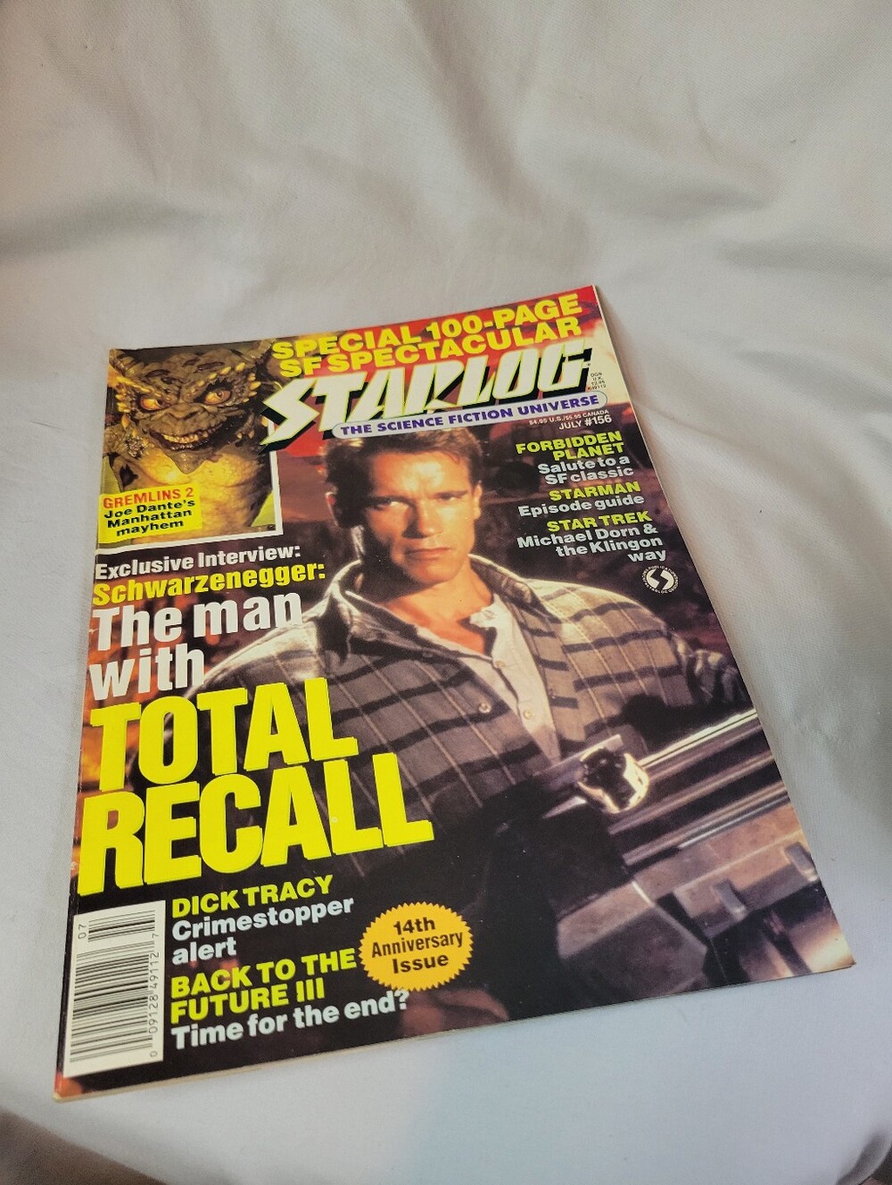 StarLog Magazine Total Recall & More Cover, Vintage 90s